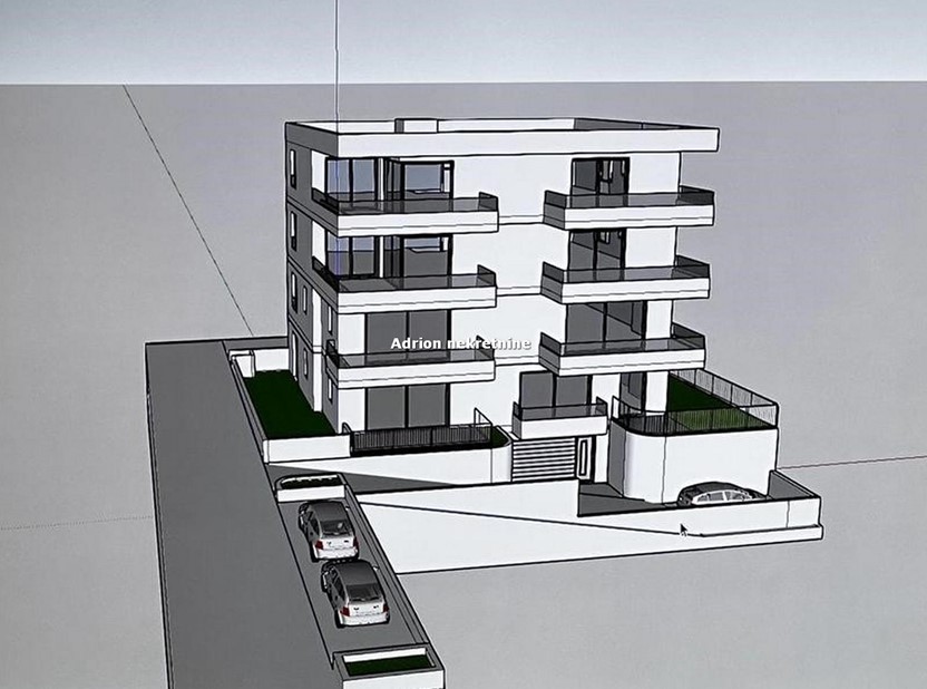 Novogradnja u centru Makarske